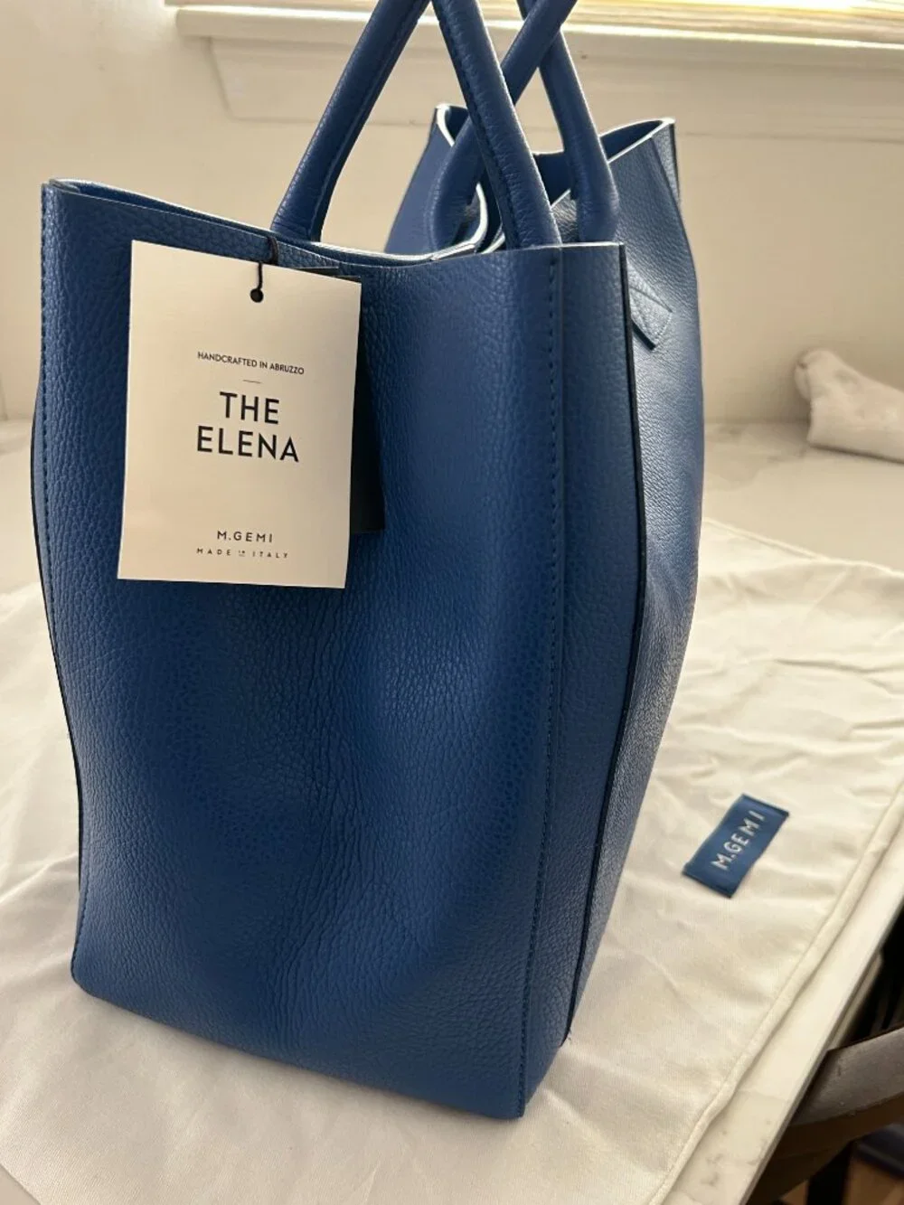NWT Elena Grande Tote by M Gemi